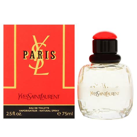 ysl paris 75 ml edt|yves Saint Laurent perfume.